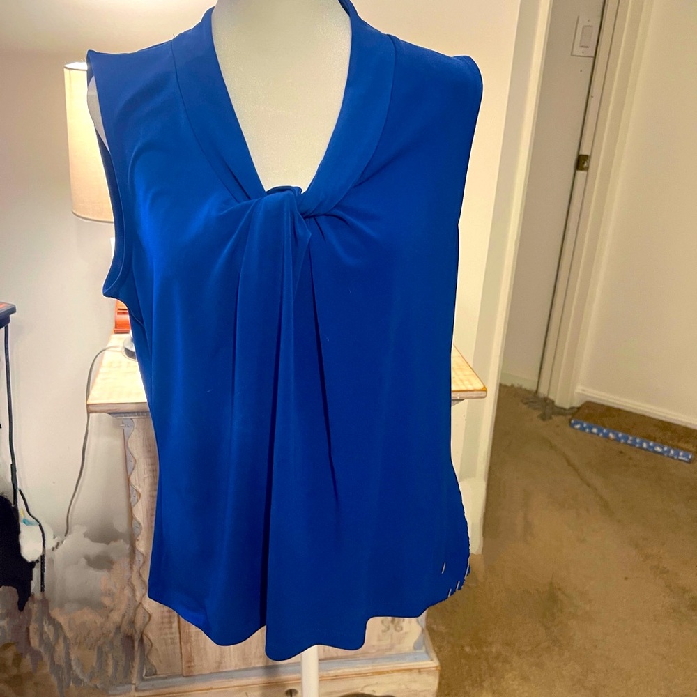 Calvin Klein sleeveless blouse